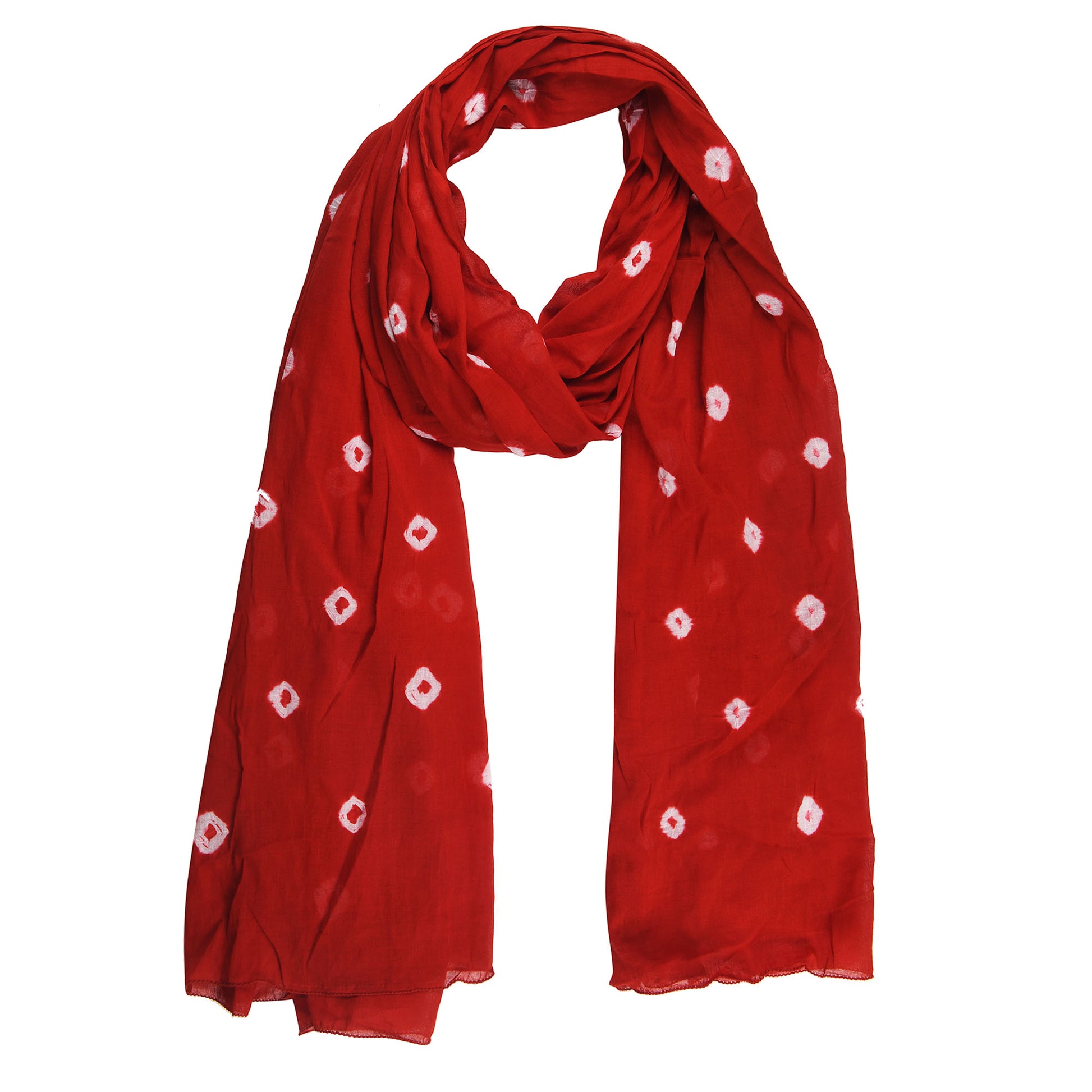 Pure Cotton Bandhani Bandhej Dupatta