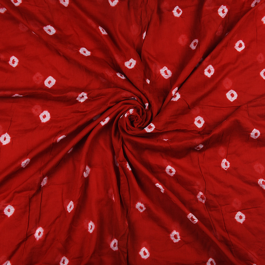 Pure Cotton Bandhani Bandhej Dupatta